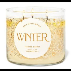 Bath & Body Works WINTER Large 3 Wick Candle